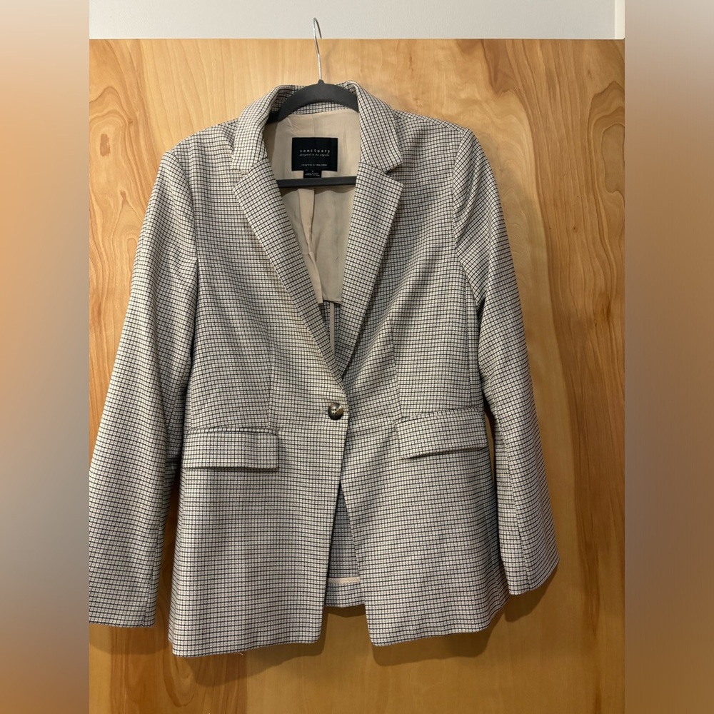 Sanctuary plaid blazer